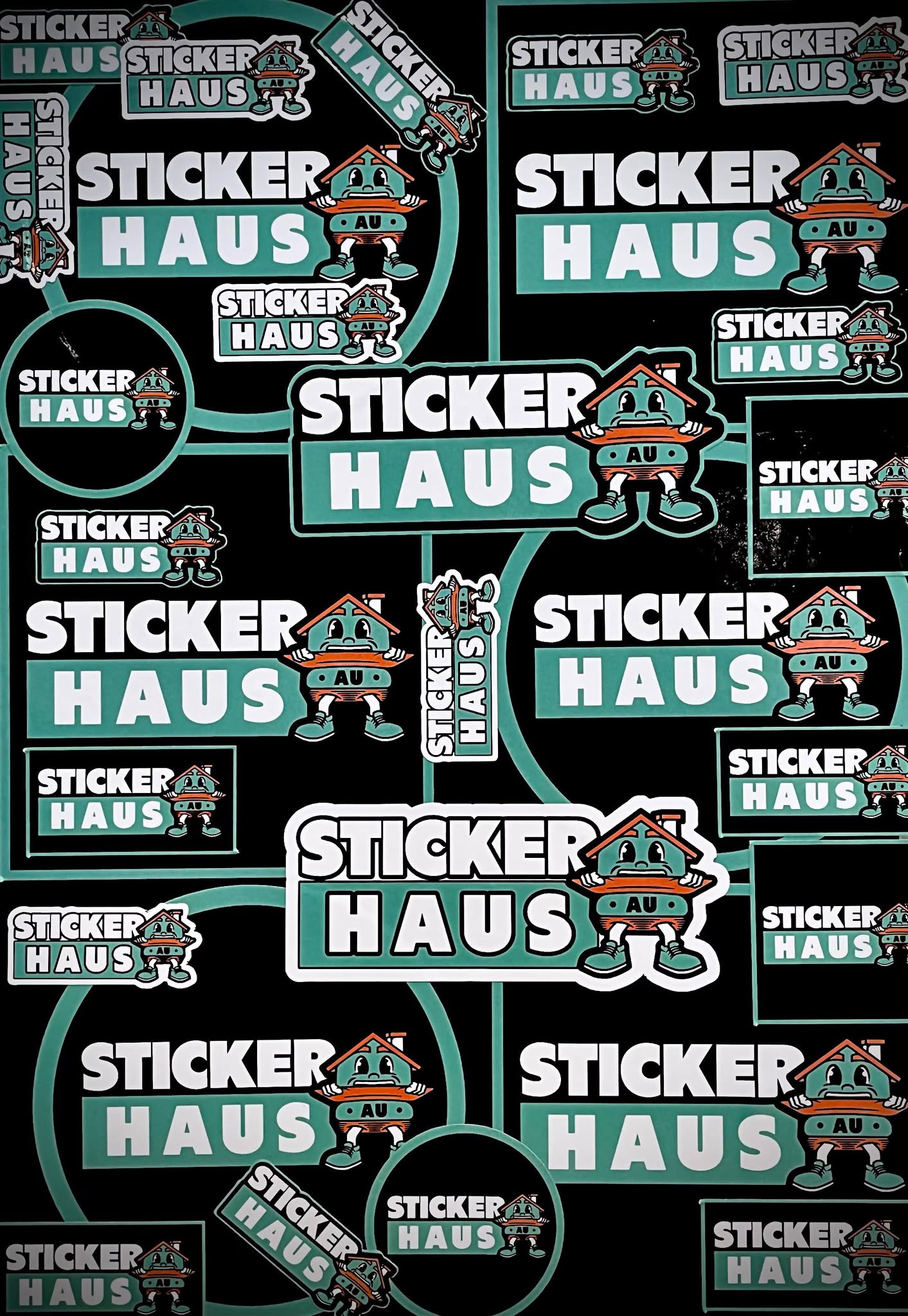 Bass Drum Vinyl Sticker