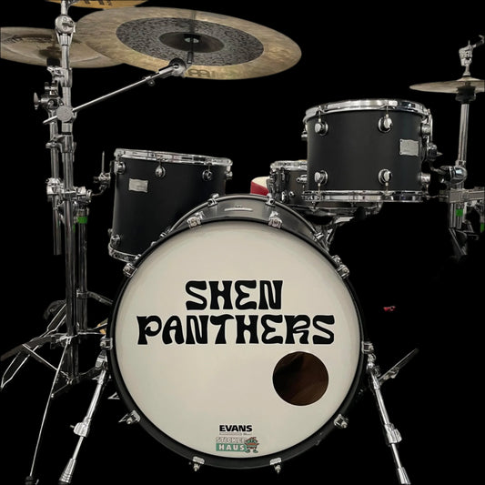 Bass Drum Vinyl Sticker