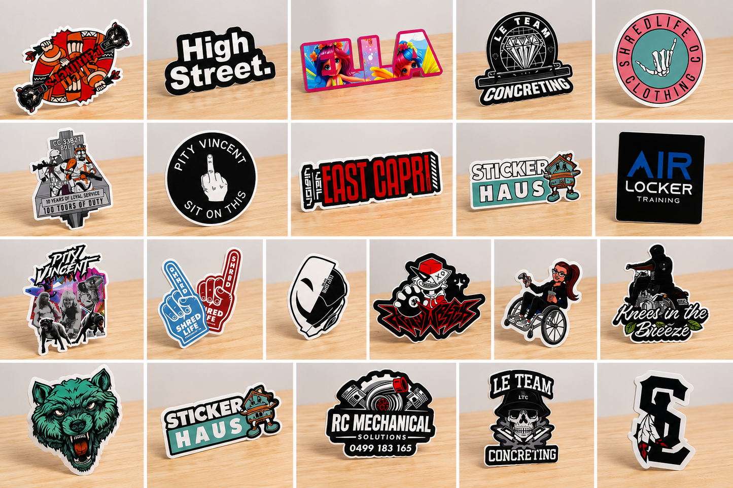 Premium Vinyl Stickers